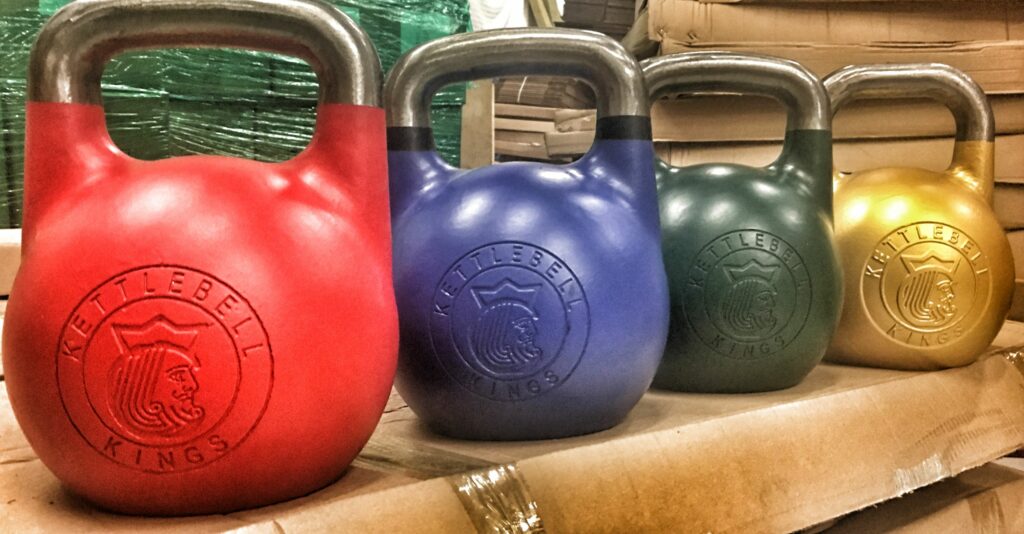 Kettlebells can provide a great full body workout.